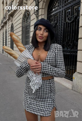 ДАМСКИ КОМПЛЕКТ САКО И ПОЛА, снимка 2 - Комплекти - 44907119