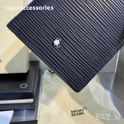 Оригинален Montblanc портфейл – чисто нов, пълен комплект, снимка 3 - Портфейли, портмонета - 53229439