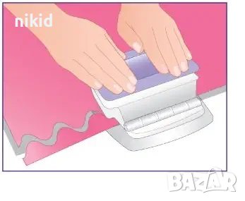  Wilton Diamonds Зиг Заг ромбове резец борд кант пластмасов за вмъкване декор торта фондан, снимка 5 - Форми - 37873356