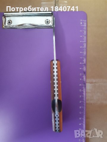 Джобен нож ръчна изработка, снимка 7 - Ножове - 43044122