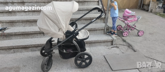 бебешка количка запазена, снимка 5 - Детски колички - 51896452