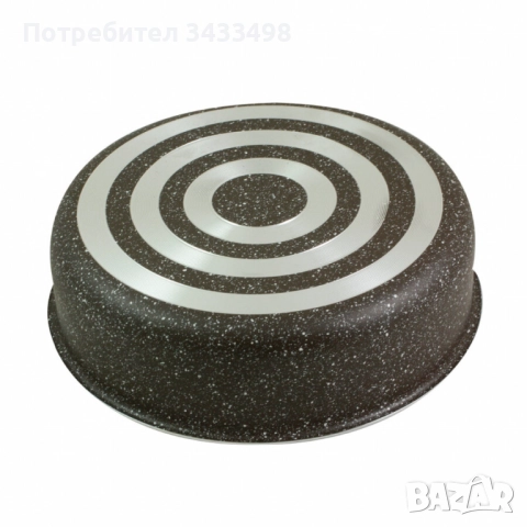 Комплект от 3 алуминиеви тави с незалепващо покритие, снимка 8 - Съдове за готвене - 51857604