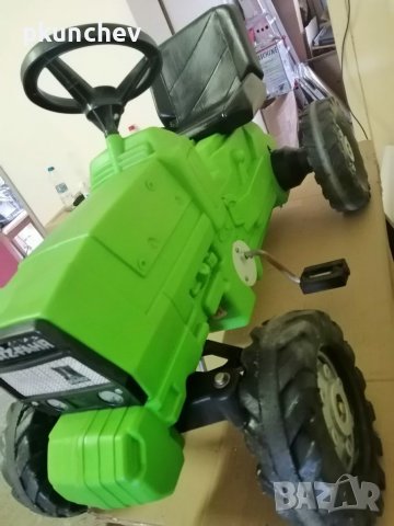 Трактор с педали детска играчка, снимка 4 - Коли, камиони, мотори, писти - 38133713