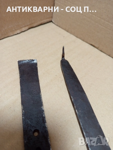 Стар Ръчно Кован Инструмент Аршин. , снимка 9 - Антикварни и старинни предмети - 52578125
