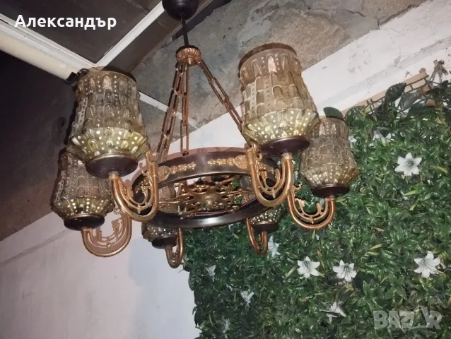 Полилей битови със синджири, снимка 7 - Полилеи - 46129328