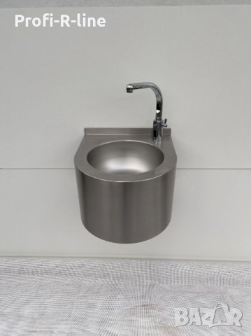 Конзолна мивка със смесител сензор SB-F, снимка 1