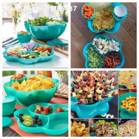 Парти комплект Детелина Tupperware , снимка 1 - Други - 40758586