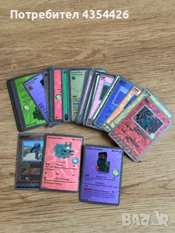 Minecraft trading card game, снимка 2 - Други игри и конзоли - 49535959