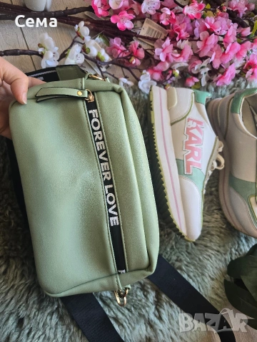 оригинални кецове н Karl Lagerfeld 36 номер и чанта, снимка 9 - Маратонки - 53511770