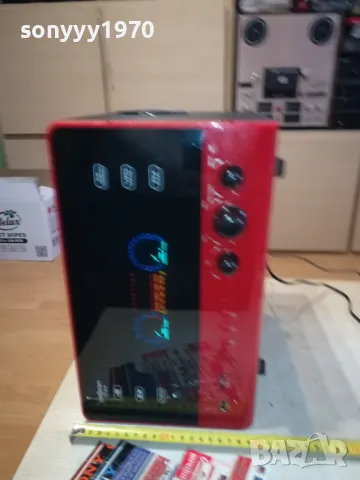 ONE CONCEPT V51-RED БУФЕР С ЦВЕТЕН ДИСПЛЕЙ И УСИЛВАТЕЛ 1603251036LNWC, снимка 10 - Ресийвъри, усилватели, смесителни пултове - 49513065