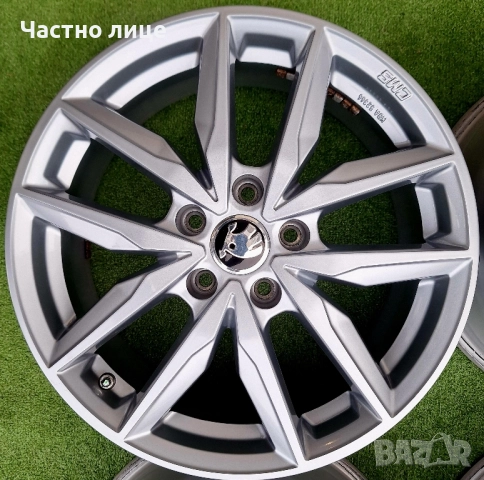 Продавам 4бр 17-ки джанти за Шкода Октавия, Супърб, Карок, Йети Кодиак , снимка 3 - Гуми и джанти - 52397287