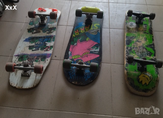Скейтборд 3 бр. в добро състояние , снимка 2 - Скейтборд, ховърборд, уейвборд - 50850471