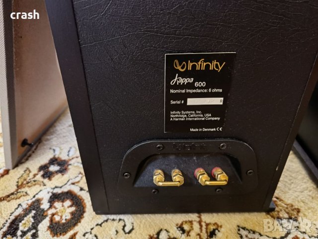 Infinity Kappa 600 , снимка 14 - Тонколони - 40309212