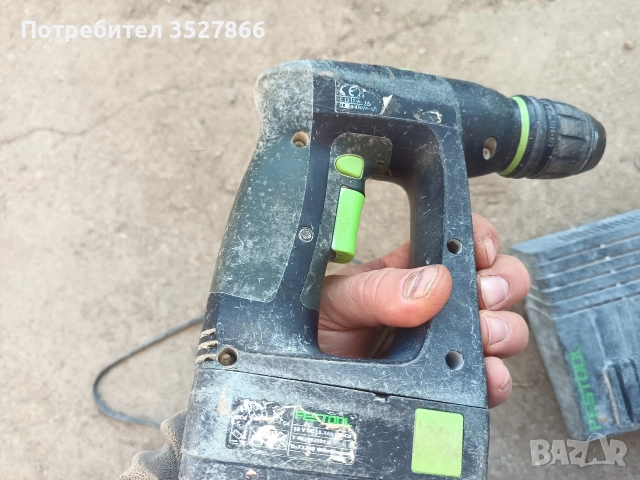 Винтоверт Festool c18 , снимка 3 - Винтоверти - 52773174