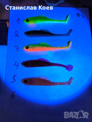 силиконова примамка Костур 110, снимка 10 - Такъми - 49520400