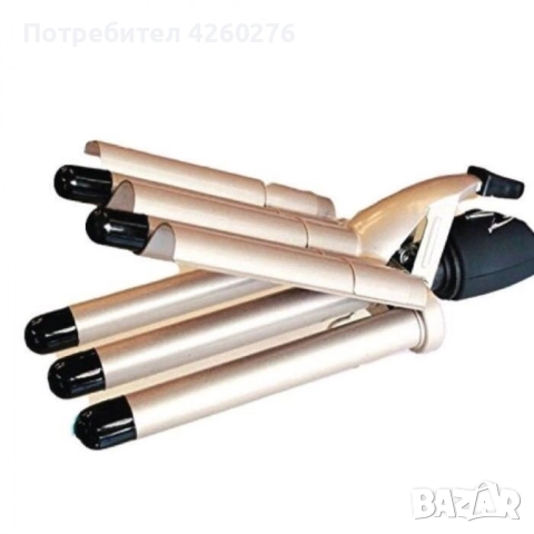 Ретро преса с пет цилиндъра Gemei , снимка 4 - Преси за коса - 52479699