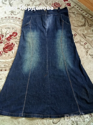 Дънкова пола,като нова, М-номер, цена 15 лв.