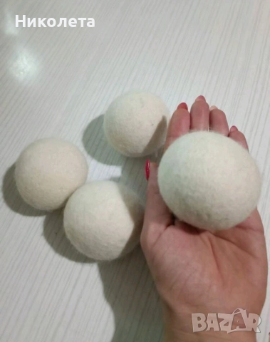 Вълнени топки за сушилня, снимка 3 - Други - 52576655
