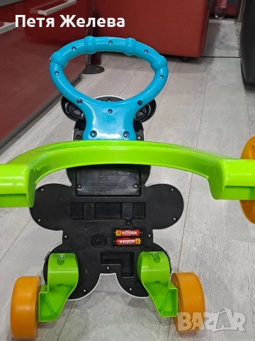 Музикална бебешка проходилка,, Зебра"/ Fisher Price, снимка 9 - Проходилки - 52494442