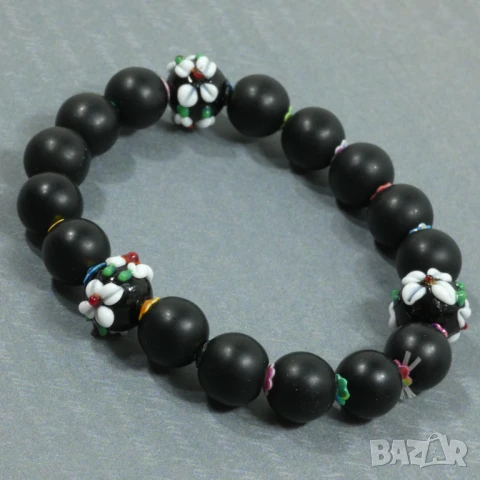 ⚜️ Гривни с камъни, кристали, талисмани, снимка 3 - Гривни - 50889257