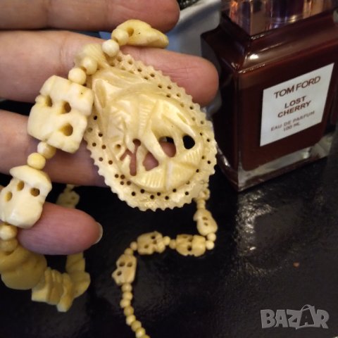 Ретро огърлица слонова кост 30 те години НАМАЛЕНИЕ