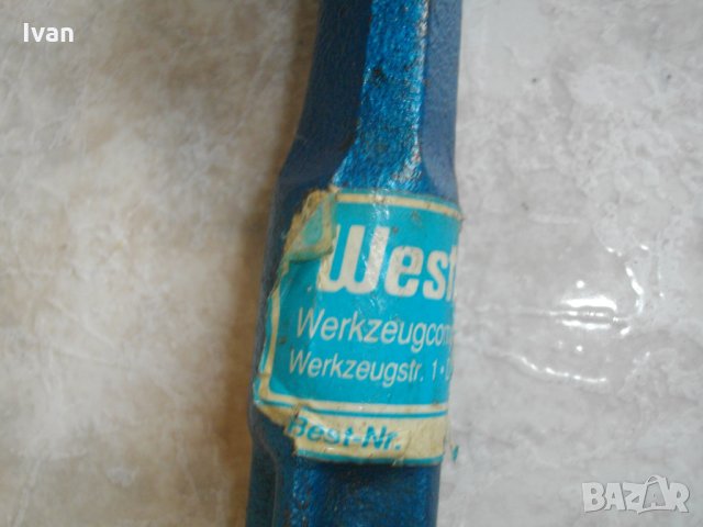 Нов-ф25мм-Ръчен Диск-За Зачистване на Камъни на Шмиргел-Шлифовъчни-Карбит-Немски-Профи-Westfalia D58, снимка 7 - Други инструменти - 33285691