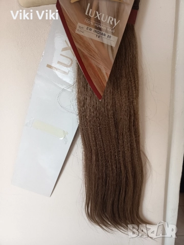 100%естествена индийска коса , снимка 3 - Аксесоари за коса - 51850792