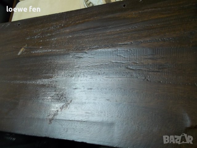 Ръчна Дърворезба Тиково Дърво Слонове Слон  - 61 см на 29,5 см ! Пано За Стена Картина !, снимка 8 - Пана - 39910487