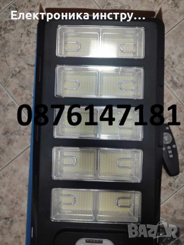 Улична соларна лампа Lylu осветление до 300кв., снимка 5 - Соларни лампи - 43186465