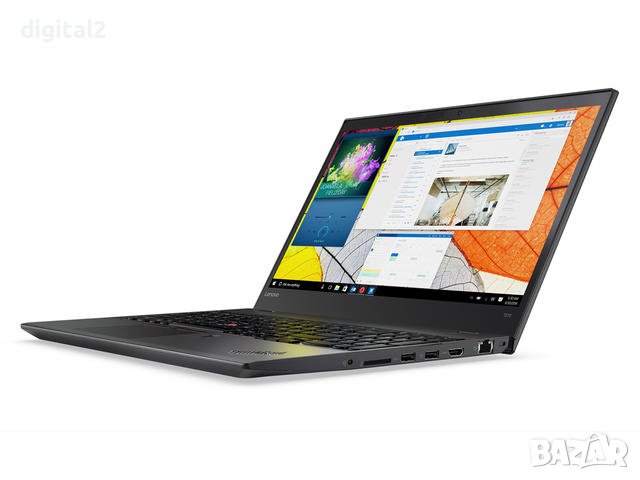 Лаптоп Lenovo Think Pad T570 15,6"/ i5-7200U/ 16GB/ 256GB SSD 12м гар., снимка 2 - Лаптопи за работа - 36664616