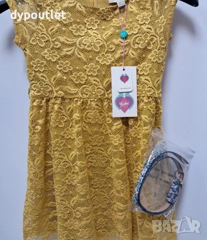 Рокля Yumi, размер - 3/4 год./104 см./.. , снимка 2 - Детски рокли и поли - 48413923