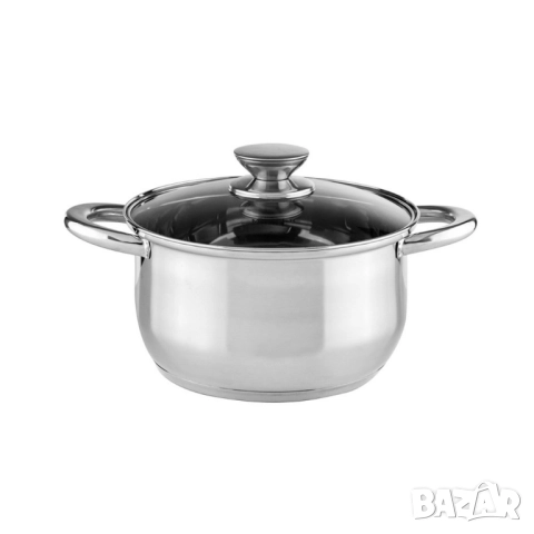 Комплект съдове за готвене Muhler  от 8 части, неръждаема стомана, снимка 7 - Съдове за готвене - 52133771