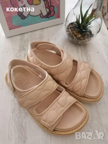 Сандали ZARA girls , снимка 3 - Детски сандали и чехли - 50608804