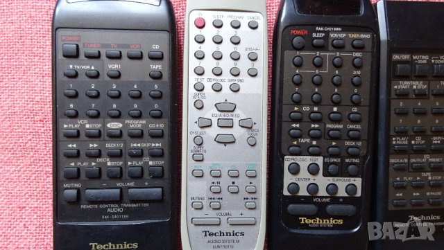 TECHNICS -дистанционни, снимка 5 - Аудиосистеми - 28712211