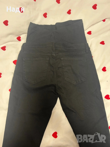 Дънки за бременни TOPSHOP черни