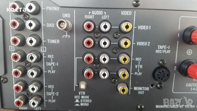 JVC A-X 500V, снимка 14 - Ресийвъри, усилватели, смесителни пултове - 32263589