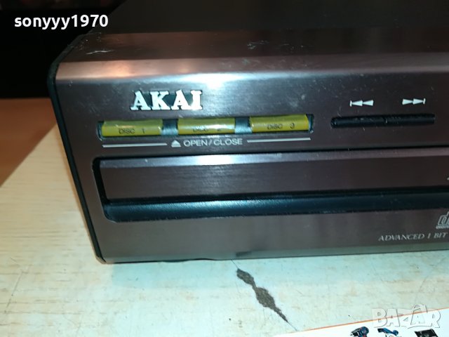AKAI CD-750-ВНОС GERMANY 3110221612, снимка 3 - Декове - 38512497