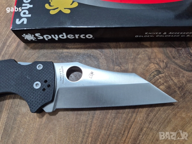 Сгъваем нож Spyderco YoJumbo C253, снимка 6 - Ножове - 52939643