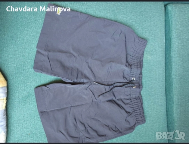 Lacoste Navy Blue Плувни шорти Размер S