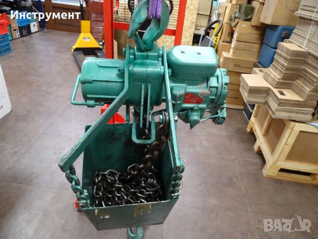 Верижен телфер с пневмозадвижване J.D.Neuhaus PROFI 3t Air Pneumatic Chain Hoist, снимка 12 - Подемници - 43486368