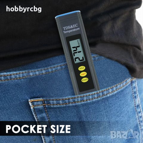 ECM-302 Tестер за електропроводиност (EC),твърдост (TDS) и температура, снимка 8 - Други - 36747038