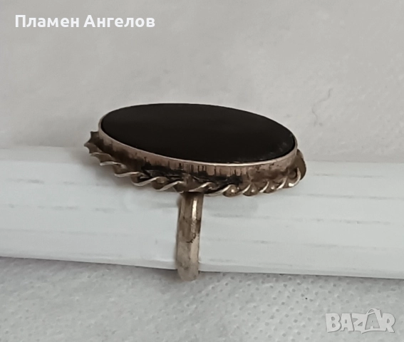 Стар дамски пръстен, снимка 2 - Антикварни и старинни предмети - 51686018