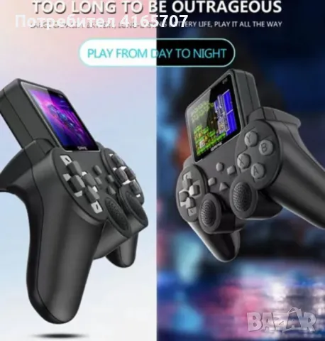 Ретро игрова конзола с 2.4-инчов дисплей и 520 вградени игри, снимка 4 - Други игри и конзоли - 48137284