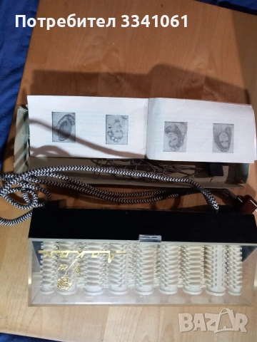 Ретро комплект за топло къдрене на коса, снимка 4 - Антикварни и старинни предмети - 53290736