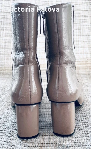 Красиви боти/ботуши ZARA, снимка 4 - Дамски боти - 50685926