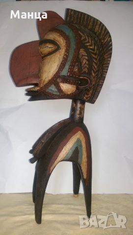 Фигура Нимба от племето Бага, снимка 13 - Антикварни и старинни предмети - 28621357