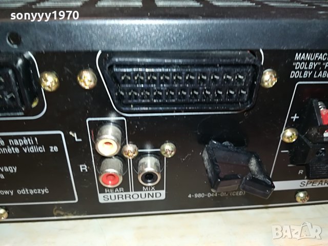 SONY TA-VE100 STEREO AMPLIFIER-ВНОС SWISS 3006221232, снимка 15 - Ресийвъри, усилватели, смесителни пултове - 37245515