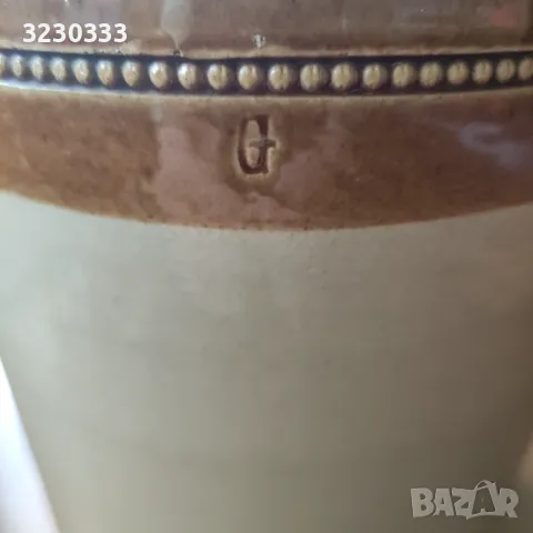 Керамичен буркан, бутилка за съхранение 19 век, снимка 10 - Антикварни и старинни предмети - 49148993