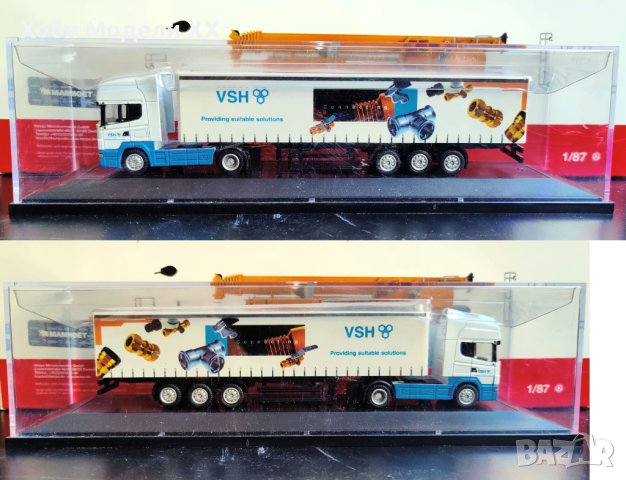 Модел Scania 1/87 WSI дисплей кейс, снимка 6 - Колекции - 43557291