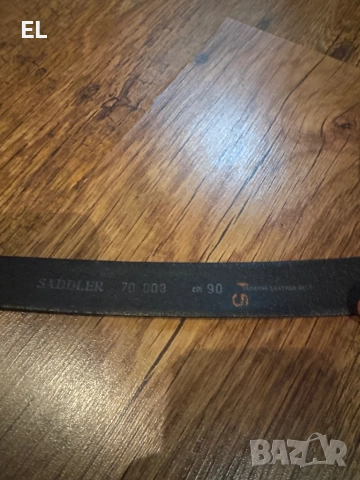 Мъжки колан 100%естествена кожа , снимка 3 - Колани - 52355660